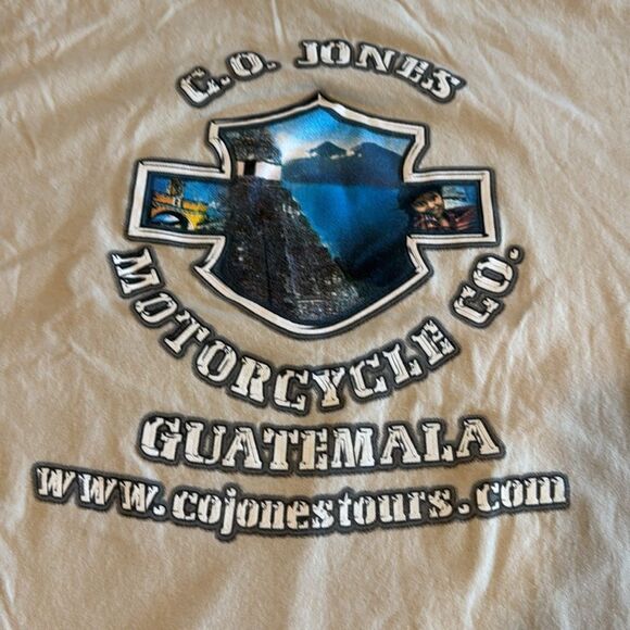 Lot of 2 Motorcycle Cotton Tee Shirts Dodgers and Guatemala Sz M - Picture 10 of 15